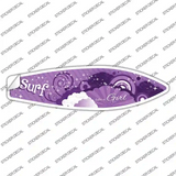 Surf Like A Girl Novelty Surfboard Sticker Decal