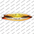 Enjoy The Sunshine Novelty Surfboard Sticker Decal