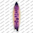 Surfer Girl Novelty Surfboard Sticker Decal
