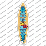 Hang Loose Novelty Surfboard Sticker Decal