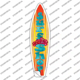 Surf Shop Novelty Surfboard Sticker Decal