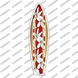 Tropical Novelty Surfboard Sticker Decal