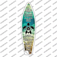 Sea Turtle Under Water Novelty Surfboard Sticker Decal