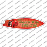 Dont Fear The Ladybug Novelty Surfboard Sticker Decal