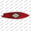 Arkansas State Flag Novelty Surfboard Sticker Decal