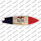 Iowa State Flag Novelty Surfboard Sticker Decal