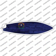 Nevada State Flag Novelty Surfboard Sticker Decal