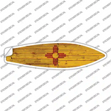 New Mexico State Flag Novelty Surfboard Sticker Decal