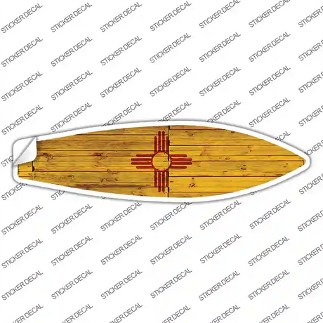 New Mexico State Flag Novelty Surfboard Sticker Decal