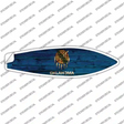 Oklahoma State Flag Novelty Surfboard Sticker Decal
