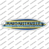 Margaritaville Novelty Surfboard Sticker Decal