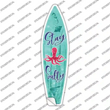 Stay Salty Novelty Surfboard Sticker Decal