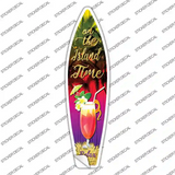 On Island Time Novelty Surfboard Sticker Decal