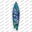 Sea You at the Beach Novelty Surfboard Sticker Decal