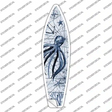 Black and White Octopus Novelty Surfboard Sticker Decal