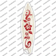 Hibiscus Flower Novelty Surfboard Sticker Decal
