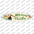 Weclome to Our Paradise Novelty Surfboard Sticker Decal
