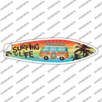 Surfing Life Novelty Surfboard Sticker Decal