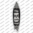 Tiki Island Novelty Surfboard Sticker Decal