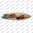 Arizona Flag Flip Flop Novelty Surfboard Sticker Decal