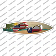 Texas Flag Flip Flop Novelty Surfboard Sticker Decal