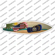 Utah Flag Flip Flop Novelty Surfboard Sticker Decal