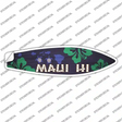 Maui Hawaii Novelty Surfboard Sticker Decal