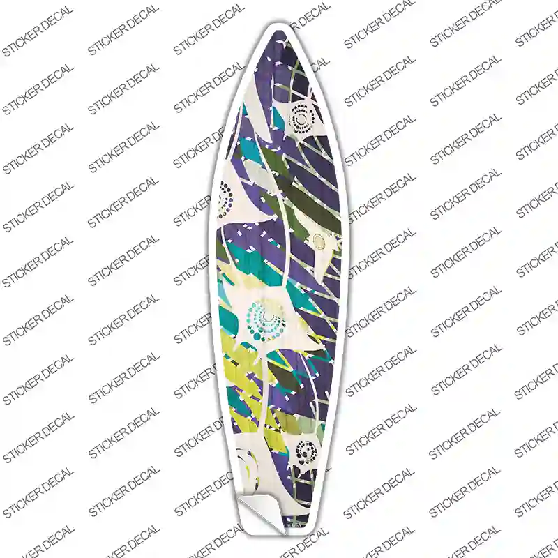 Stingray Pattern Novelty Surfboard Sticker Decal