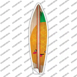 Pineapple Novelty Surfboard Sticker Decal
