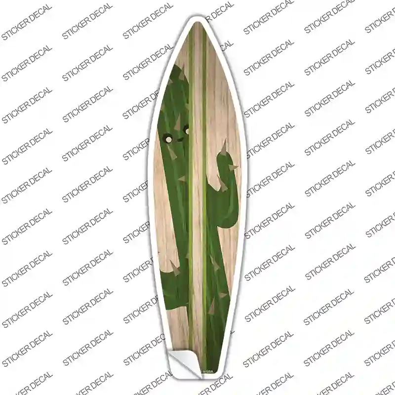 Cactus Novelty Surfboard Sticker Decal