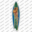 Jellyfish Blue Novelty Surfboard Sticker Decal