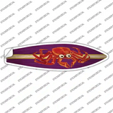 Crab Novelty Surfboard Sticker Decal