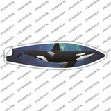 Killer Whale Novelty Surfboard Sticker Decal
