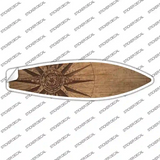 Map Drawing With Compass Novelty Surfboard Sticker Decal