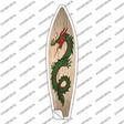 Green Dragon Novelty Surfboard Sticker Decal