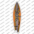 Tribal Print Lizard Novelty Surfboard Sticker Decal