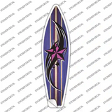 Tribal Pink Star Novelty Surfboard Sticker Decal