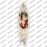 Koi Fish Novelty Surfboard Sticker Decal
