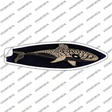 Tribal Print Whale Novelty Surfboard Sticker Decal