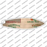 Florida License Plate Novelty Surfboard Sticker Decal