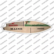 Maine License Plate Novelty Surfboard Sticker Decal