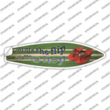 Flip To My Flop Novelty Surfboard Sticker Decal