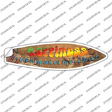 Happiness Drink In Hand Novelty Surfboard Sticker Decal
