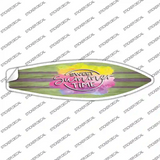 Sweet Summer Time Novelty Surfboard Sticker Decal