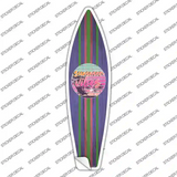 Summer Vibes Novelty Surfboard Sticker Decal