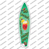 No Working Key West Novelty Surfboard Sticker Decal