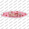 Love More Worry Less Novelty Surfboard Sticker Decal