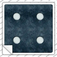 Dice Roll 4 Novelty Square Sticker Decal
