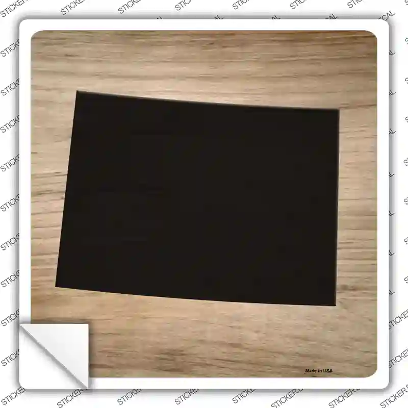 Colorado Shape Letter Tile Novelty Square Sticker Decal