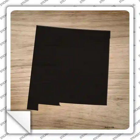 New Mexico Shape Letter Tile Novelty Square Sticker Decal